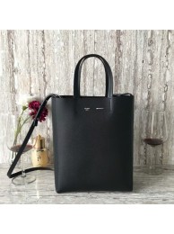 Imitation High Quality Celine Cabas Phantom Bags Calfskin Leather C2204 Black Tl5073Bo39