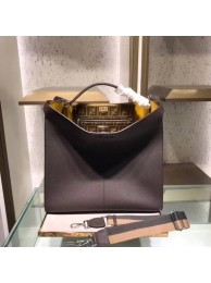 Imitation High Quality Fendi PEEKABOO X-LITE Brown leather bag 8BN304B Tl13103Bo39