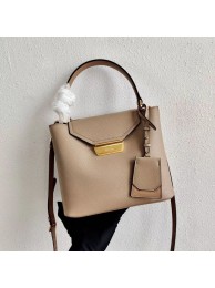 Imitation High Quality Prada Calf skin tote 1BN012 apricot Tl6168Bo39