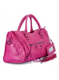 Imitation Top Balenciaga Covered Giant City bag 084328 Pink Tl16262tr16