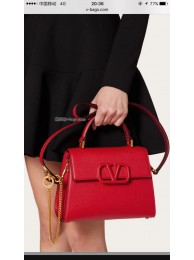 Imitation VALENTINO Origianl leather Tote Bag V0025 red Tl19544SU87