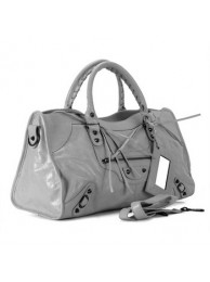 Knockoff Balenciaga Covered Giant City bag 084328 Light Grey Tl16263WW40