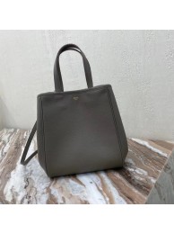 Knockoff Celine LARGE SOFT BAG IN SUPPLE GRAINED CALFSKIN 55825 gray Tl4814eF76