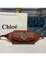 Knockoff Chloe Original Leather Belt Bag 3S036 brown Tl17912yN38