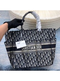 Knockoff DIOR Beach Bag CANVAS C0175 BLUE Tl8995Bt18