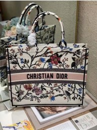 Knockoff DIOR BOOK TOTE EMBROIDERED CANVAS BAG C1287-13 Tl8963WW40