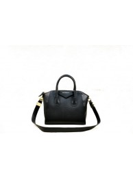 Knockoff Givenchy Small Antigona Bag Original Leather 9981S Black Tl18327yK94