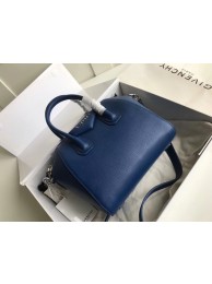 Knockoff High Quality Givenchy Grained Calfskin Small Antigona Bag BB0511 blue Tl18256FA65