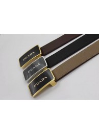 Knockoff Prada 35mm Belt Calfskin Leather PB1128D Tl7535Bt18