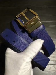 Knockoff Prada Leather Belt PD0806 Blue Tl7503WW40