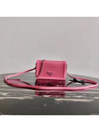 Knockoff Prada Saffiano leather shoulder bag 2BP019 rose Tl6041Ez66