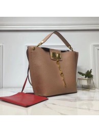 Knockoff VALENTINO Origianl Leather Bag V0008 Apricot Tl19578cS18