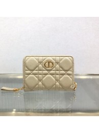 LADY DIOR LOTUS WALLET CANNAGE LAMBSKIN S502 Beige Tl9271TP23