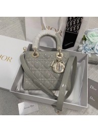 LADY DIOR MY ABCDIOR BAG Gray Patent Cannage Calfskin M0538 Tl8814EB28