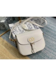 MEDIUM DIOR BOBBY BAG Box Calfskin M9319 white Tl8973PC54