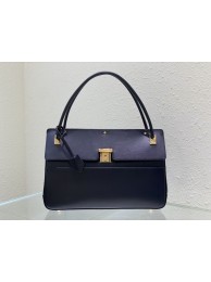 MEDIUM DIOR Shoulder Bag Calfskin C0701 black Tl8449EB28