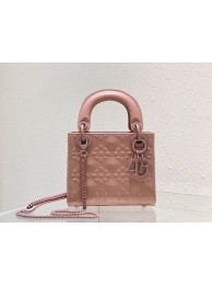 MINI LADY DIOR BAG Cannage Calfskin C2815 pink Tl8262aM39