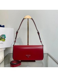 Prada Brushed leather Femme bag 1BD323 red Tl5836Qu69