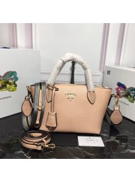 Prada Calf leather bag 1BA111 apricot Tl6415Lp50