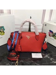 Prada Calf leather bag 1BA111 red Tl6417jo45