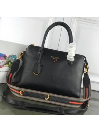 Prada Calf Leather Bag Original Leather 1BA188 Black Tl6537np57