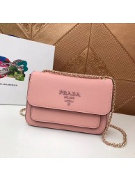 Prada Calf leather shoulder bag 3011 pink Tl6384mV18