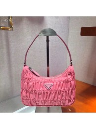 Prada Nylon and Saffiano leather mini bag 1NE204 pink Tl6190yx89