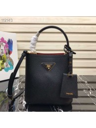 Prada Panier small Original Saffiano Bag 1BA217 Black Tl6249UW57