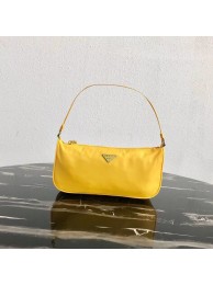 Prada Re-Edition nylon Tote bag 1N1419 yellow Tl6225KX86