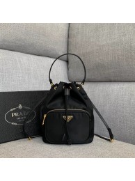 Prada Re-Edition nylon Tote bag 81166 black Tl6287dX32