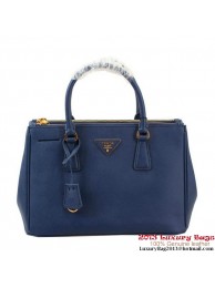 Prada Saffiano 30cm Tote Bag BN1801 - RoyalBlue Tl6654Gw67