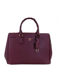 Prada Saffiano Calfskin Leather Tote Bag PBN2274 Burgundy Tl6626JD63