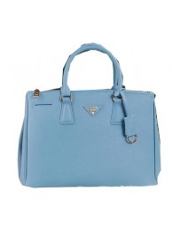 Prada Saffiano Calfskin Leather Tote Bag PBN2274 SkyBlue Tl6623uU16