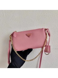 Prada Saffiano leather mini shoulder bag 2BH171 pink Tl6104Fh96