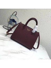 Prada saffiano lux tote original leather bag bn4458 Wine Tl6566Qu69