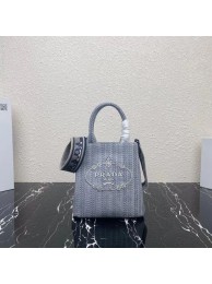 Prada SMALL SHOPPING BAG 1AV333 Blue Tl5705sf78