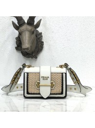 Prada Top Qualiyt Bag 1BA215 White Tl6399Hn31