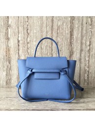 Replica AAA Celine NANO BELT BAG IN GRAINED CALFSKIN 99970 sky blue Tl5005of41