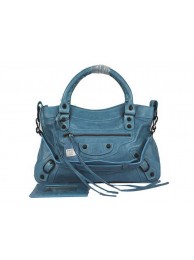 Replica Balenciaga Classic Glycine First Bags 084239S Blue Tl16170Fi42