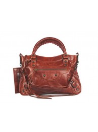 Replica Balenciaga Classic Glycine First Bags 084239S Brown Tl16232YP94