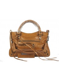 Replica Balenciaga Classic Glycine First Bags 084239S Tan Tl16234Ye83