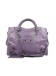 Replica Balenciaga Classic Velo Bags 084332S Light Purple Tl16226KG80