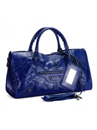 Replica Balenciaga Covered Giant Weekender bag 084327 Blue Tl16264Yn66