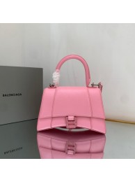 Replica Balenciaga HOURGLASS SMALL TOP HANDLE BAG 592834 PINK Tl15870SV68