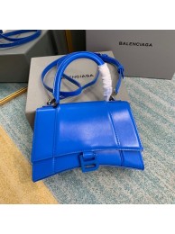 Replica Balenciaga HOURGLASS SMALL TOP HANDLE BAG B108895-1 blue Tl15942BB13