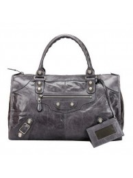 Replica Balenciaga Large Gaint Silver Part Time Bag 085324A Deep Grey Tl16108ij65