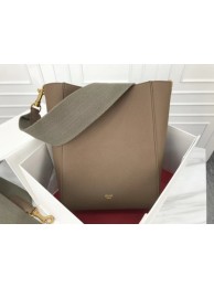 Replica Celine Cabas Phantom Bags Original Calfskin Leather 3370 Khaki Tl5025DY71