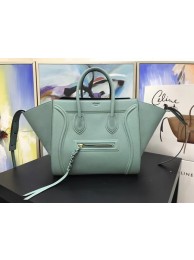 Replica Celine Luggage Phantom Tote Bag Calfskin Leather CT3372 Green Tl5135VA65