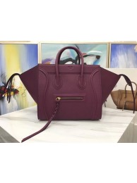 Replica Celine Luggage Phantom Tote Bag Calfskin Leather CT3372 Wine Tl5139iF91