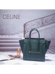 Replica CELINE MICRO LUGGAGE HANDBAG IN LAMINATED LAMBSKIN 167793-8 Tl4920SV68